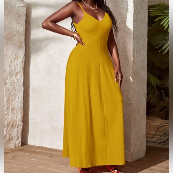 Boho Cami Pocket Maxi Dress - Picture 3 of 5